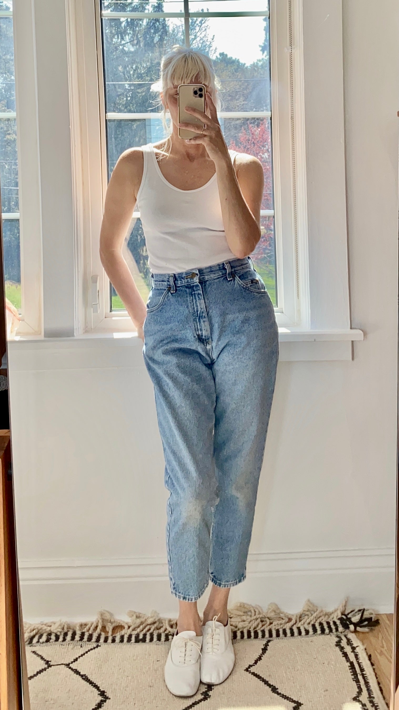 Vintage LEEs Made in USA Light Wash Jeans size 29