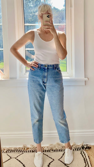 Vintage LEEs Made in USA Light Wash Jeans size 29