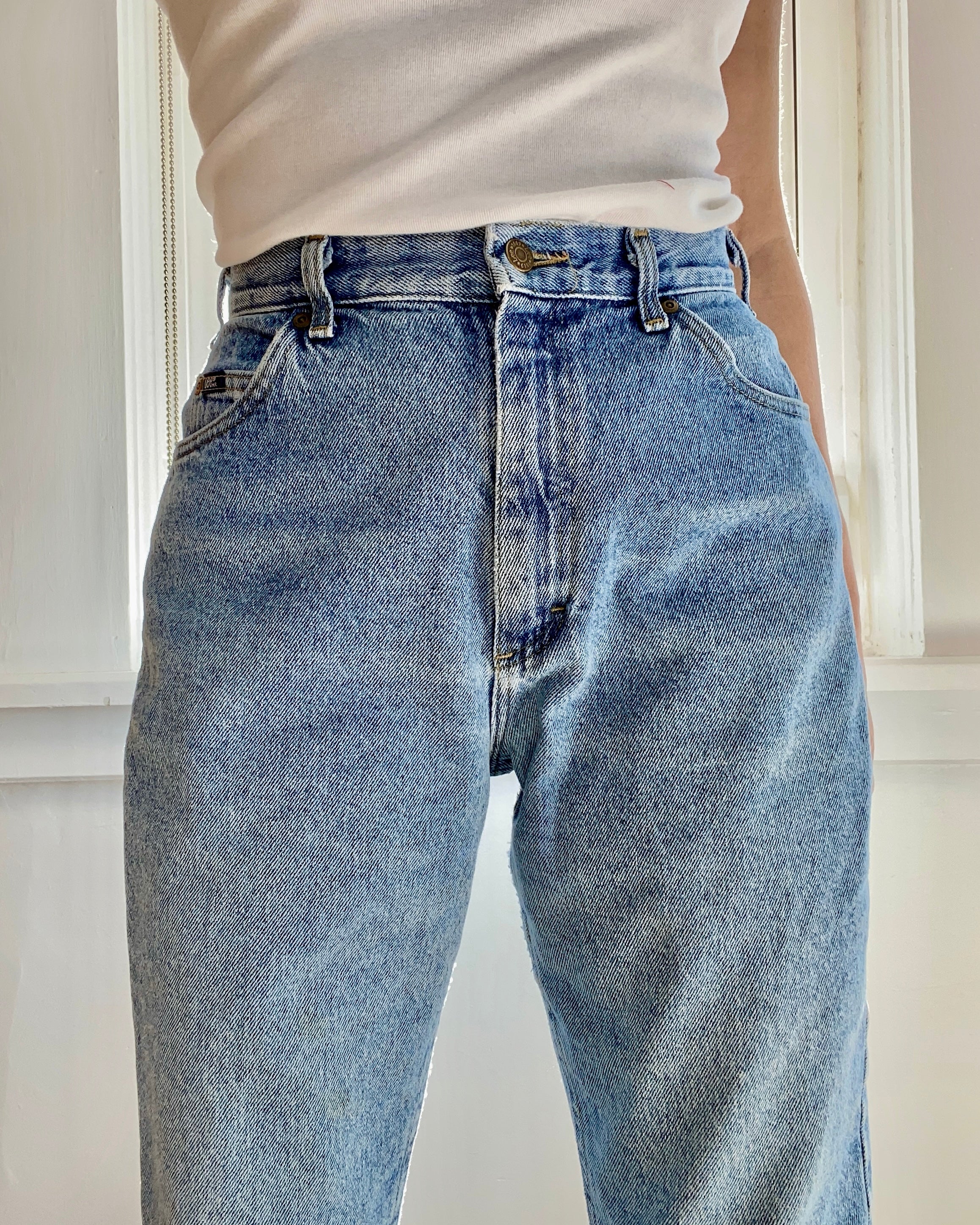 Vintage LEEs Made in USA Light Wash Jeans size 29