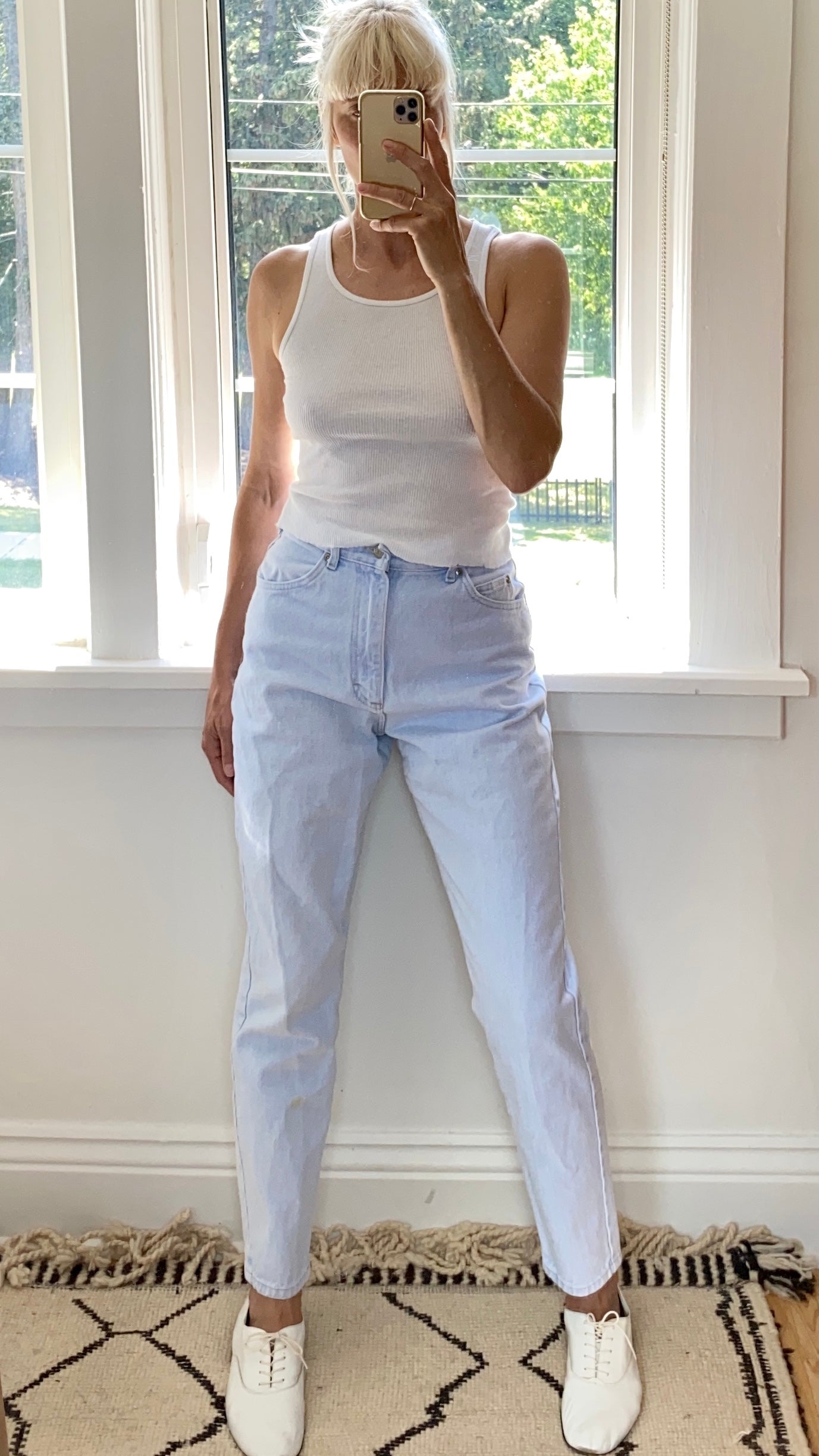 Vintage LEEs Made in USA Light Wash Jeans size 27/28