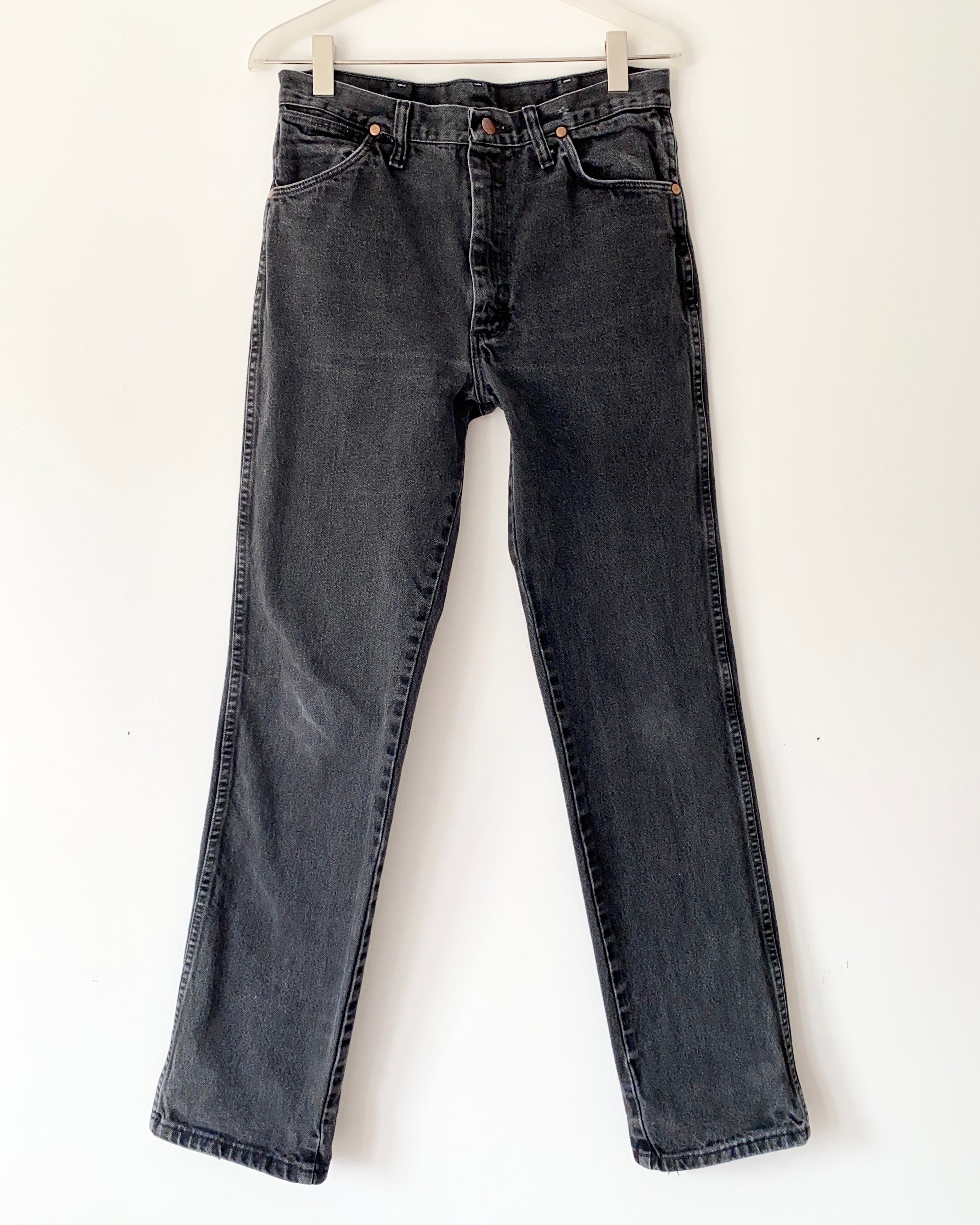 Vintage Wranglers Black Wash Jeans size 31