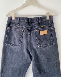 Vintage Wranglers Black Wash Jeans size 31