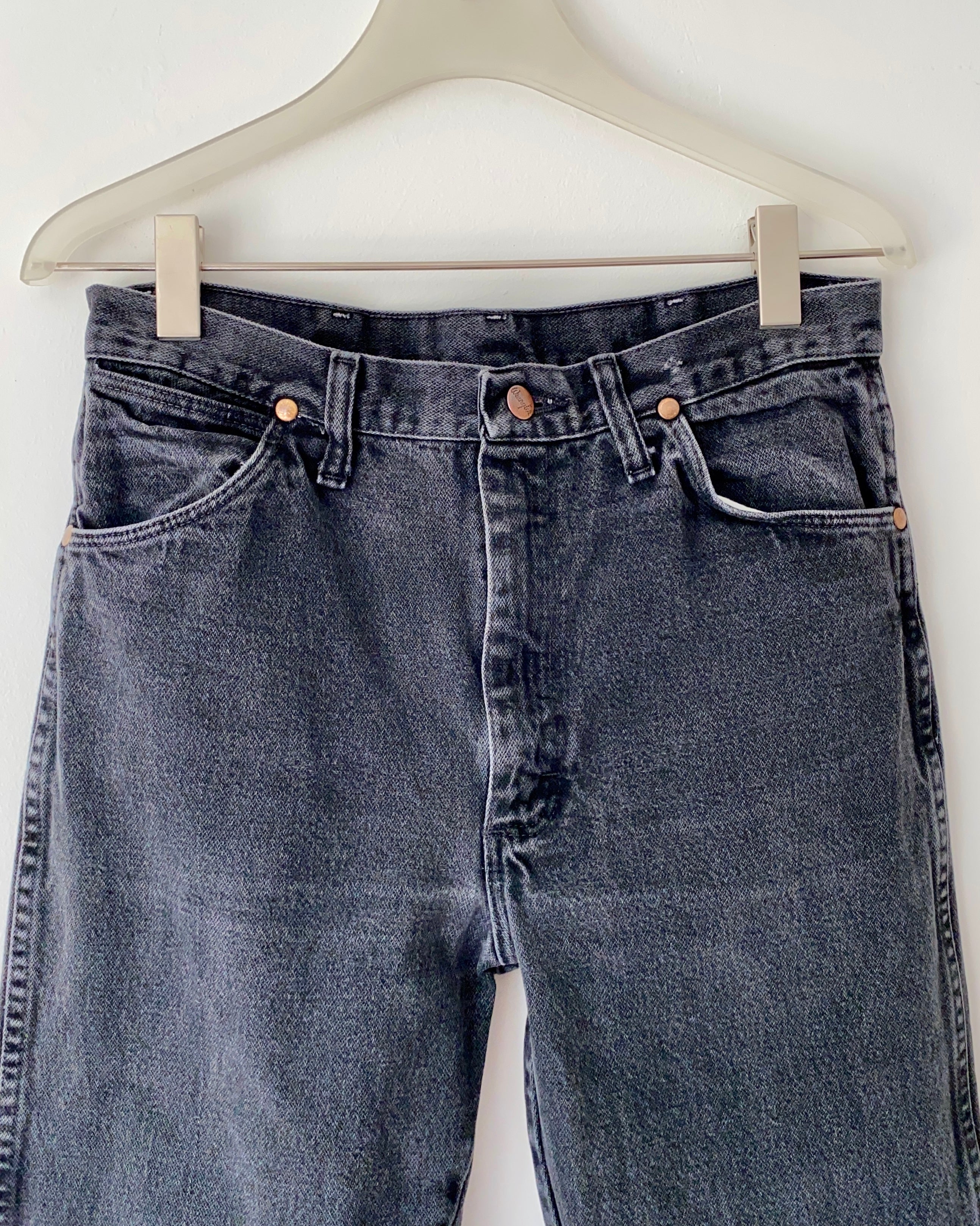 Vintage Wranglers Black Wash Jeans size 31