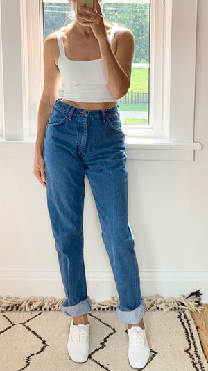 Vintage Wranglers Medium Wash Jeans size 30 Made in USA